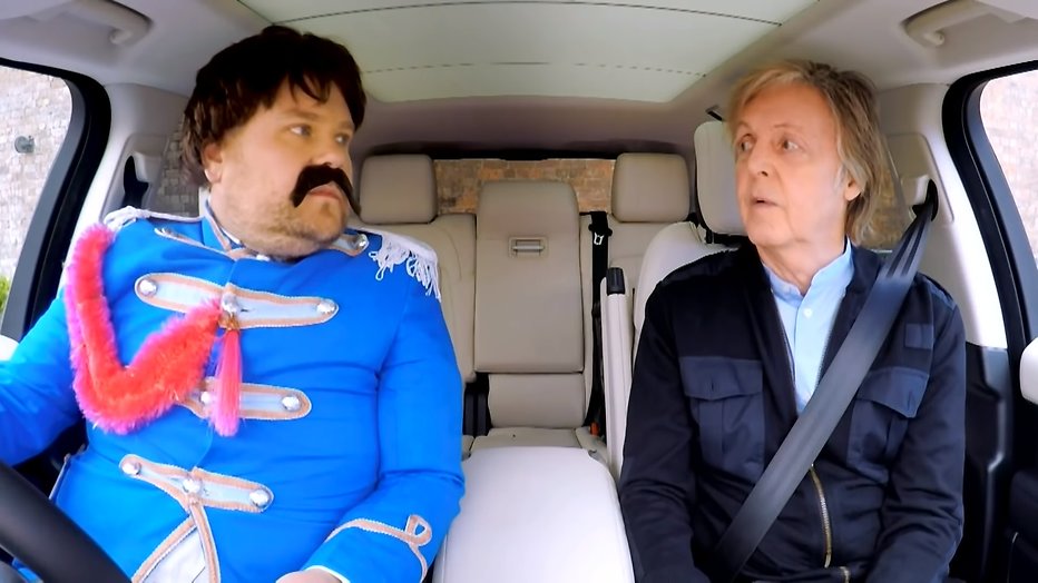 Videosnack: James Corden bezoekt Liverpool met Paul McCartney Videosnack: James Corden bezoekt Liverpool met Paul McCartney
