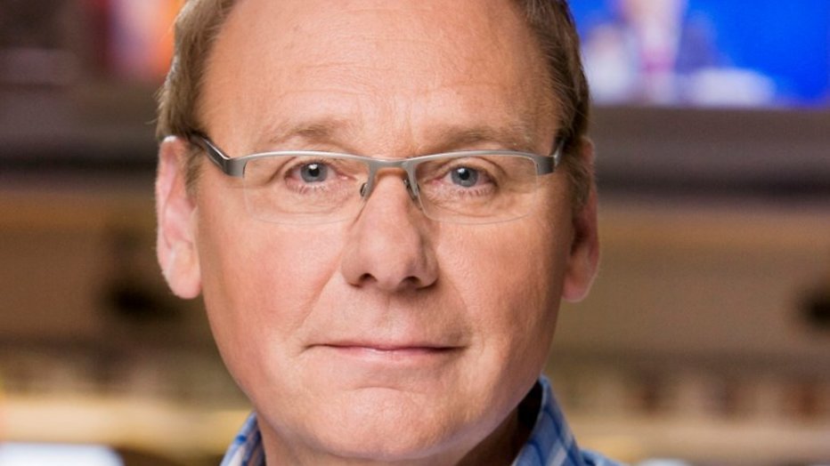 Jan de Hoop valt van de trap