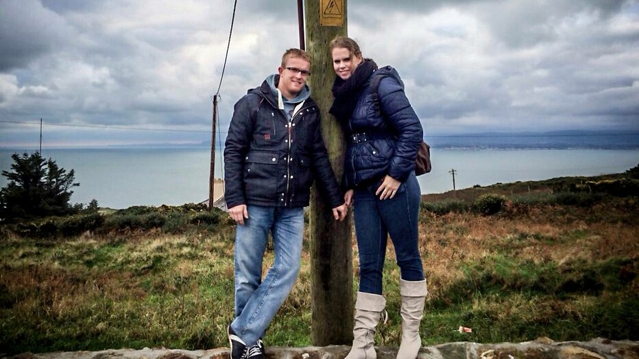 Boer Jan en Rianne op citytrip naar Dublin in 2015.