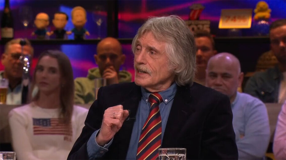 Johan Derksen bij Vandaag Inside
