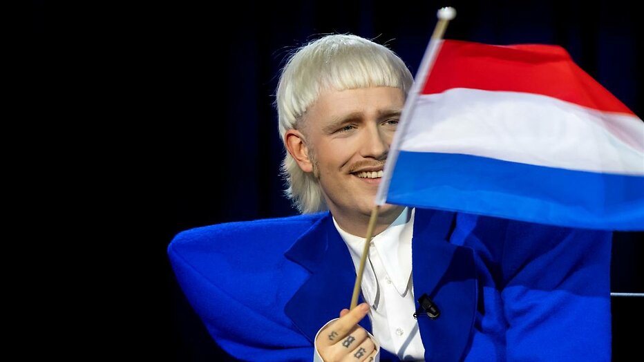 Joost Klein vertegenwoordigd Nederland op het Eurovisie Songfestival.
