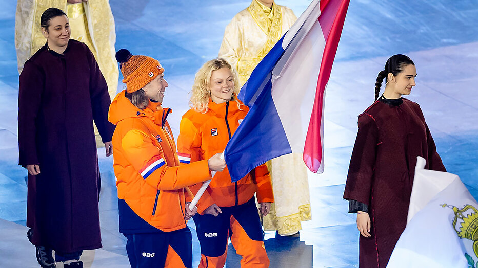 Jorrit Bergsma en Xandra Velzeboer