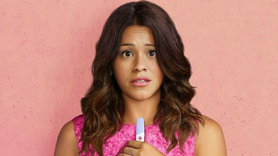 Gina Rodriguez voor Jane the Virgin