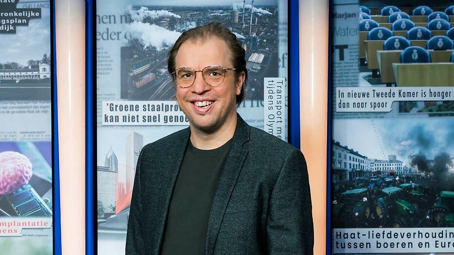 Jan Jaap van der Wal voor Dit Was het Nieuws