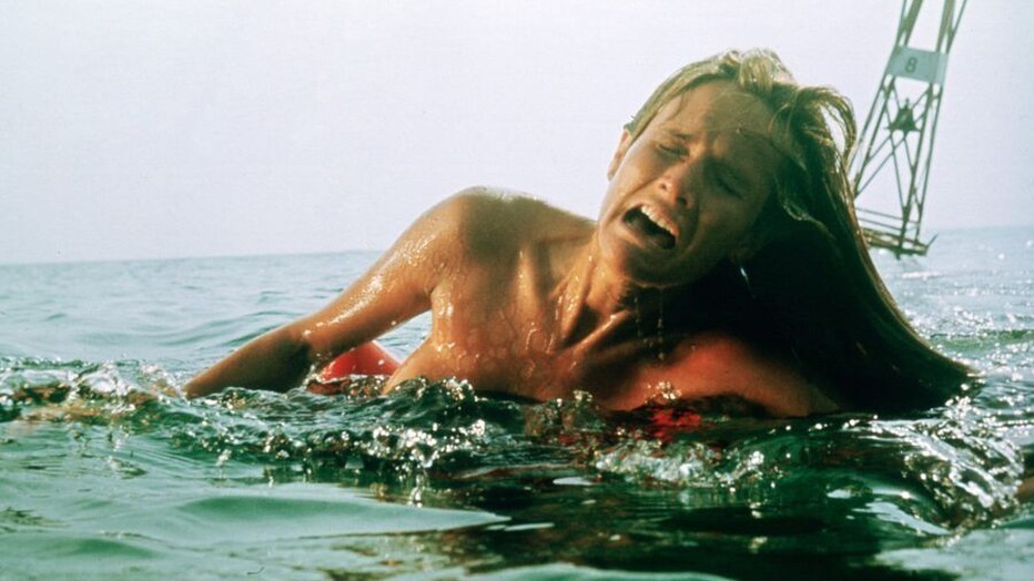 Susan Backlinie als Chrissie Watkins in Jaws