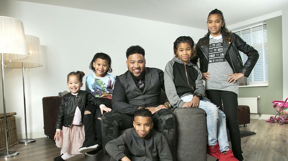 De familie Lopez in Een Huis Vol, heel wat jaren geleden.