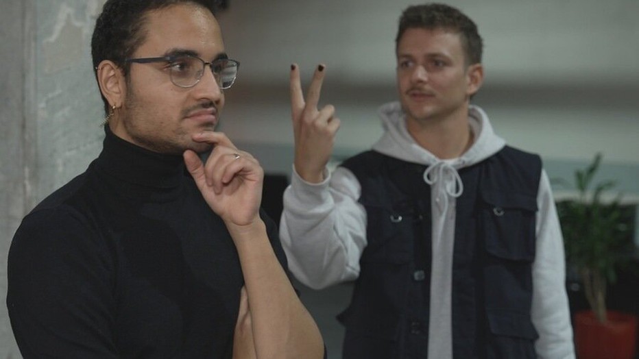 Jurre Geluk en Driss in Je Zal het Maar Hebben