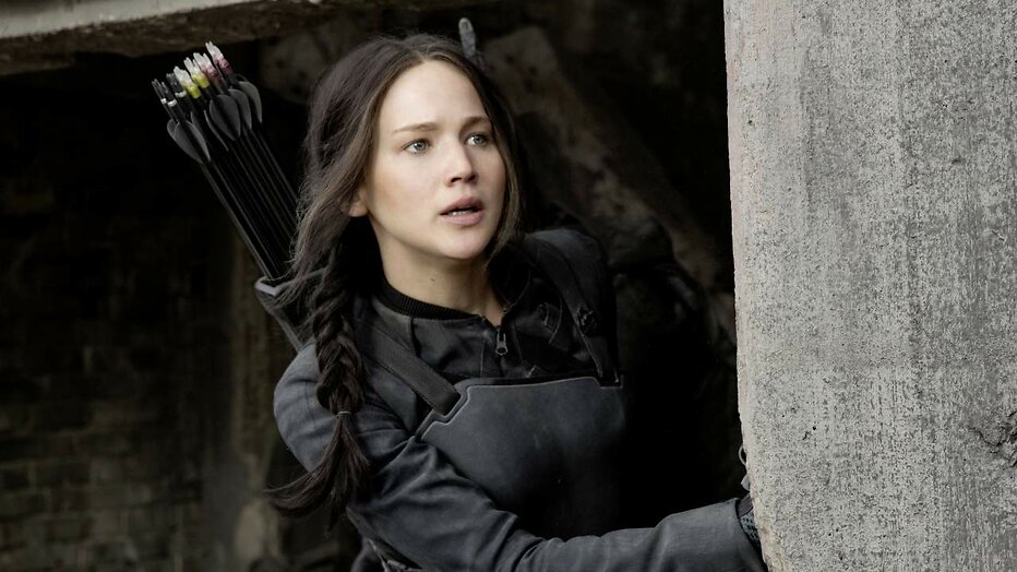 Jennifer Lawrence in The Hunger Games: Mockingjay Part 1 Jennifer Lawrence in The Hunger Games: Mockingjay Part 1