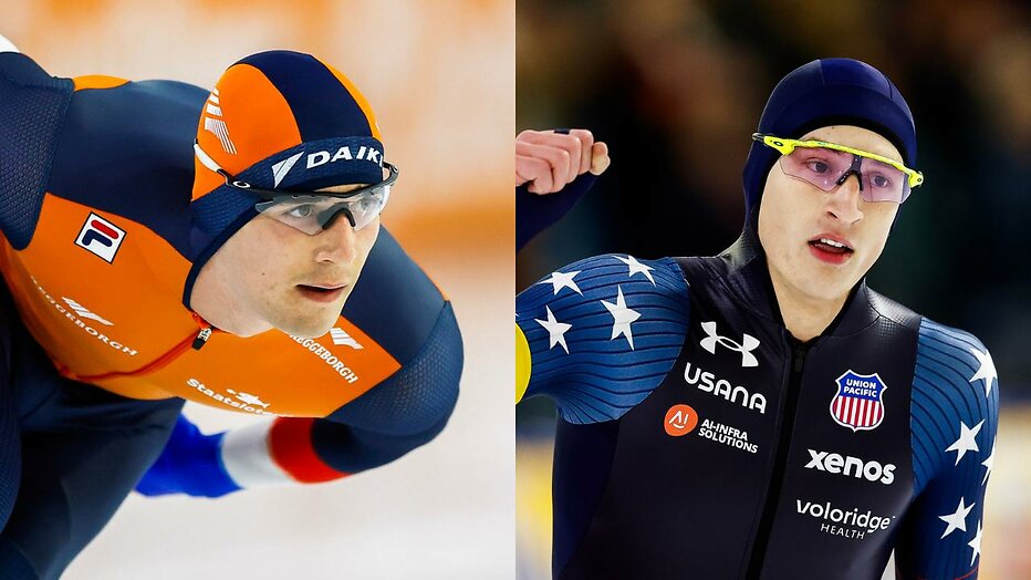 Jenning de Boo en Jordan Stolz