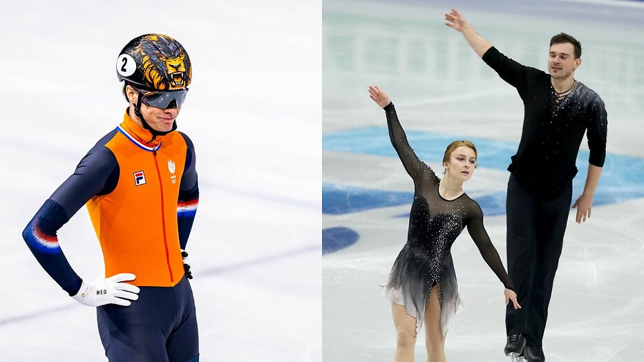 Jens van 't Wout en Michel Tsiba en Daria Danilova