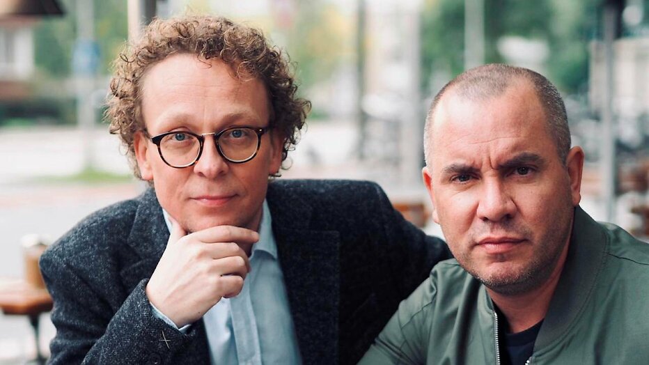 Dennis van der Ven en Jeroen van Koningsbrugge in 2020.