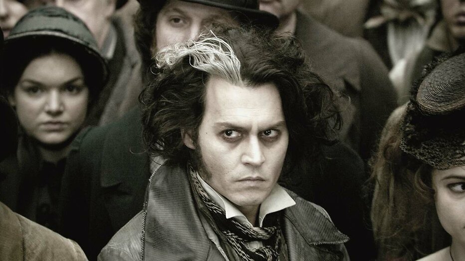Johnny Depp in Sweeney Todd: The Demon Barber of Fleet Street Johnny Depp in Sweeney Todd: The Demon Barber of Fleet Street