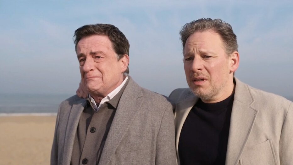 Johnny Kraaijkamp en Cas Jansen