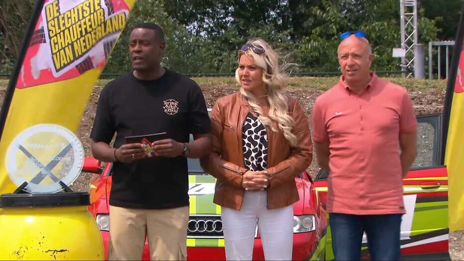 John Williams met jury De Slechtste Chauffeur van Nederland