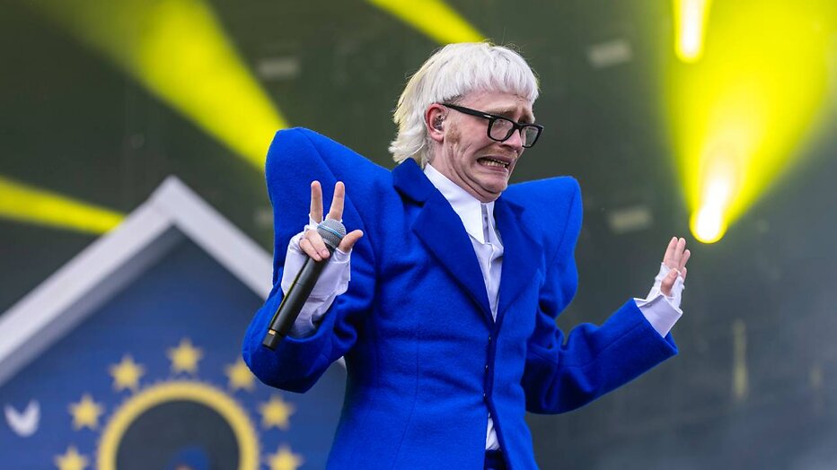 Joost Klein op Pinkpop 2024.