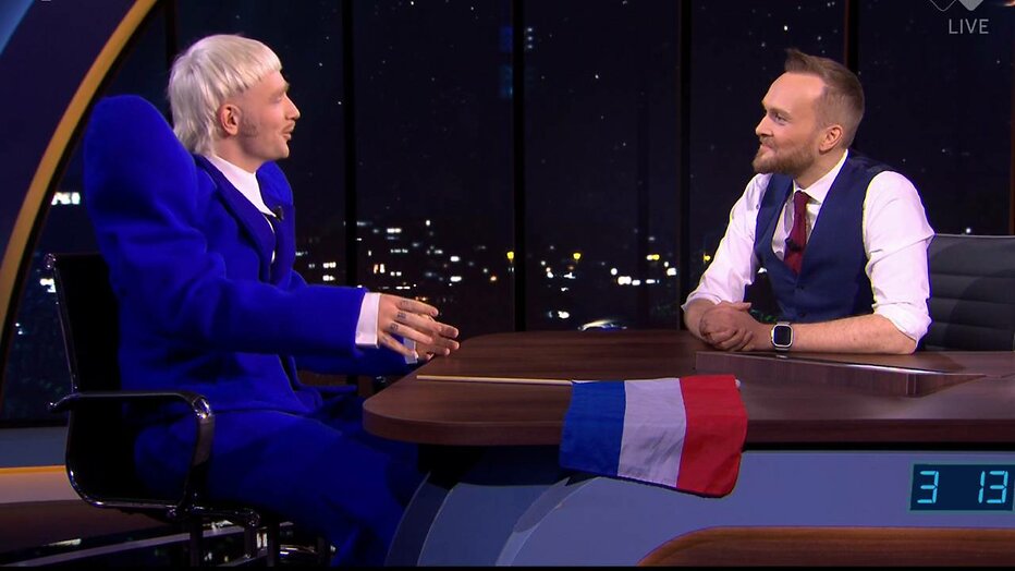 Joost Klein en Arjen Lubach Joost Klein en Arjen Lubach