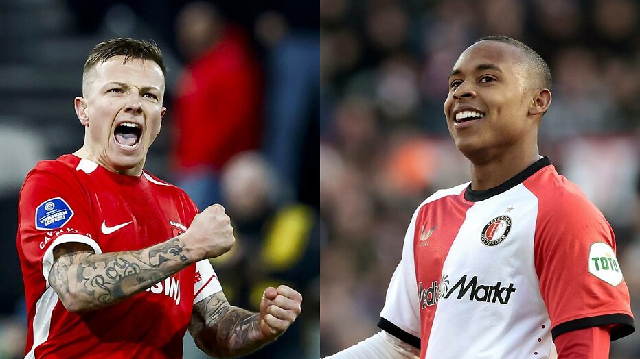 Jordy Clasie (AZ) vs. Igor Paixao (Feyenoord)