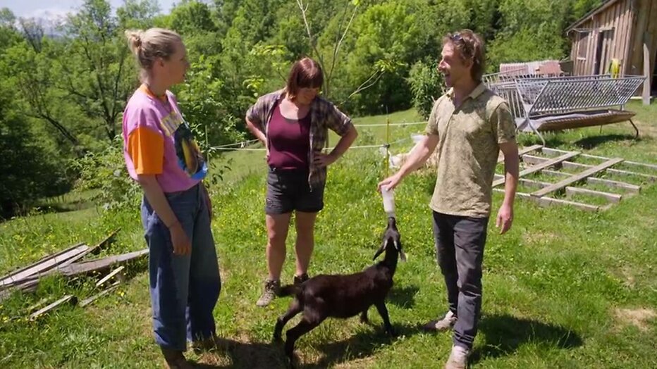 Leonie ter Braak op bezoek bij Judith en Bart.