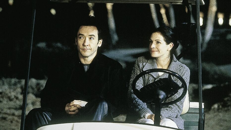 Julia Roberts en John Cusack Julia Roberts en John Cusack