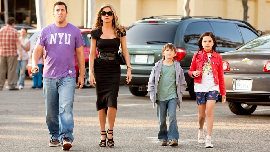 Adam Sandler en Jennifer Aniston in Just Go with It
