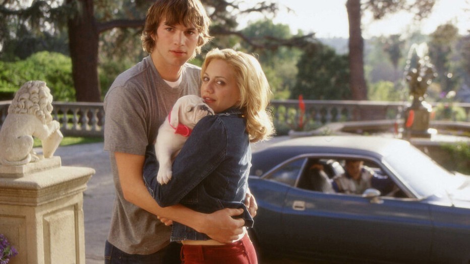 Ashton Kutcher en Brittany Murphy in Just Married