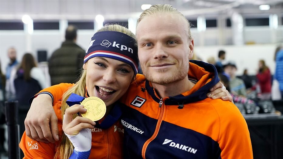 Koen Verweij en Jutta Leerdam Koen Verweij en Jutta Leerdam