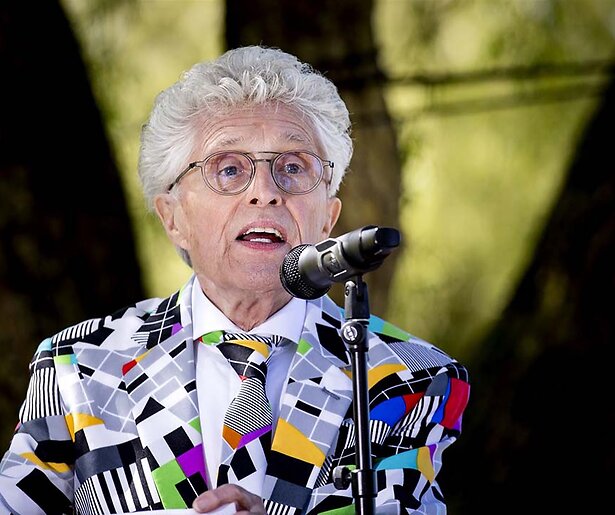 Kefah Allush trapt Mijn Vlakke Land af in Groningen met Jacques d’Ancona