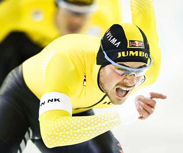 Snelheidsduivels op het ijs op het WK Afstanden