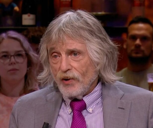 Baard Johan Derksen in Vandaag Inside roept veel reacties op