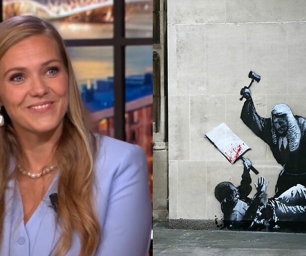Josine Droogendijk zorgt voor ophef in RTL Tonight: 'Banksy is vandalisme'
