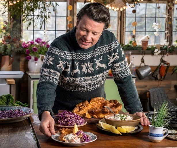 Jamie Oliver kookt met winterse producten in Seasons op 24Kitchen