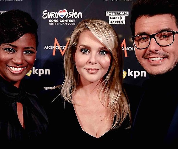 Jan Smit deelt persfoto's Songfestival