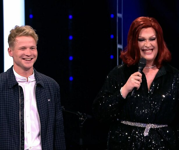 Angela Groothuizen nu al overtuigd door Jean Toxic in The Talent Scouts: 'Gaat absoluut scoren'