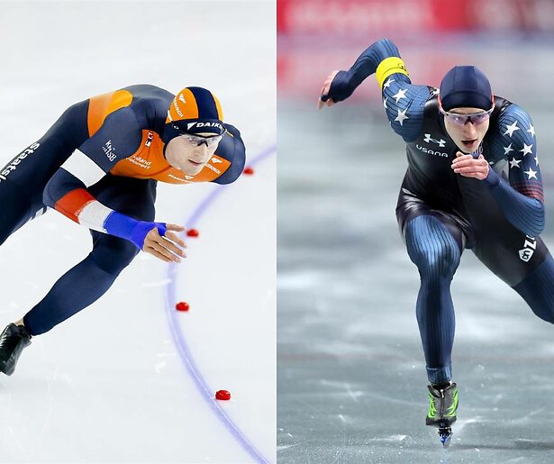 Jenning de Boo in actie tijdens de wereldbeker in Milwaukee