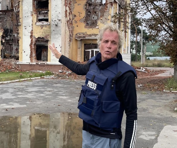 Jeroen Pauw gaat naar oorlogsgebied in Jeroen Pauw in Oekraïne 