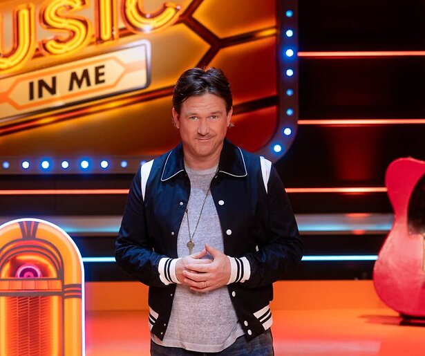 Johnny de Mol ontvangt André Hazes en Rolf Sanchez in I've Got the Music in Me