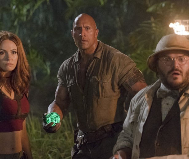 Dawyne Johnson verdwijnt in een computerspel in Jumanji: Welcome to the Jungle