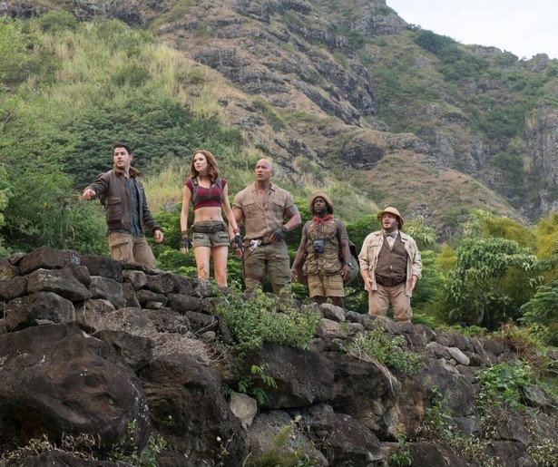 Dwayne Johnson verdwijnt in een computerspel in Jumanji: Welcome to the Jungle