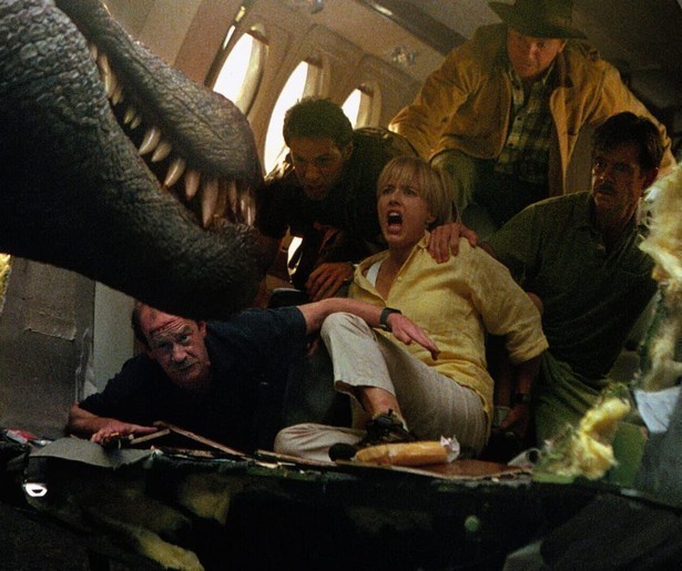 William H. Macy en Téa Leoni gaan geen uitdaging uit de weg in Jurassic Park III