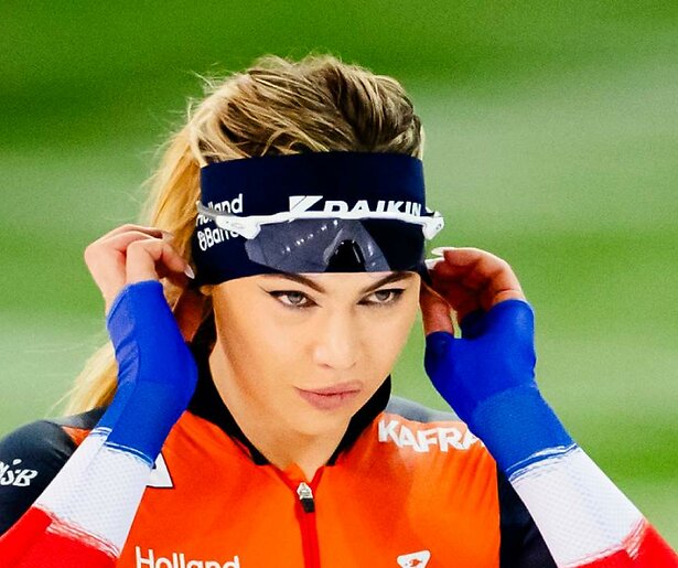 Jutta Leerdam wil voor de zevende keer winnen op de 1000 meter tijdens de NK Afstanden