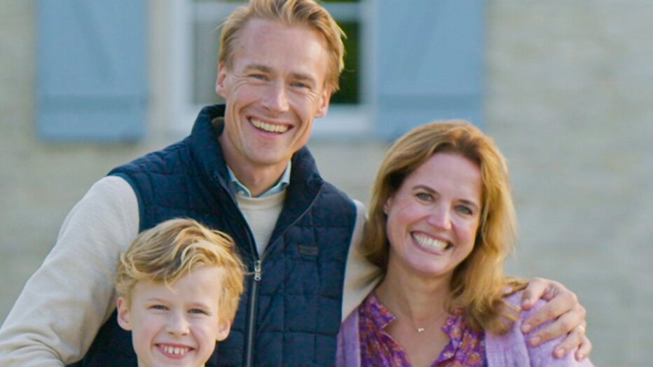 Een van de gezinnen van Kasteel Gekocht: Wat Nu?