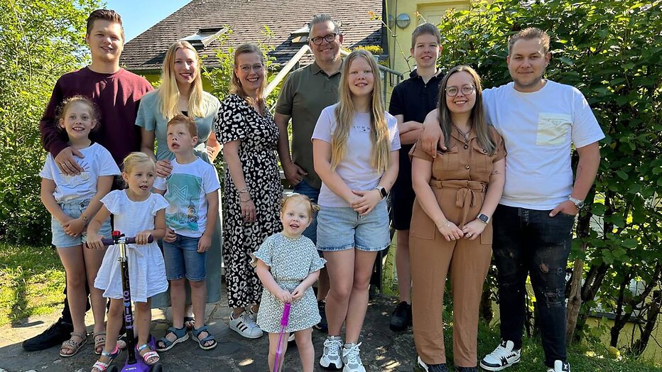 De familie Kraan in 2025.