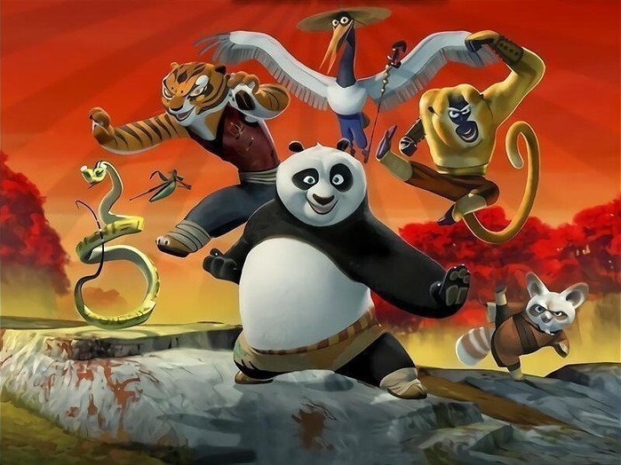 Jack Black als kungfuënde panda Jack Black als kungfuënde panda