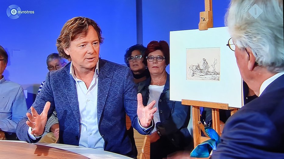 De TV van gisteren: 1,85 miljoen kijkers zien Rembrandt ets bij Tussen Kunst en Kitsch