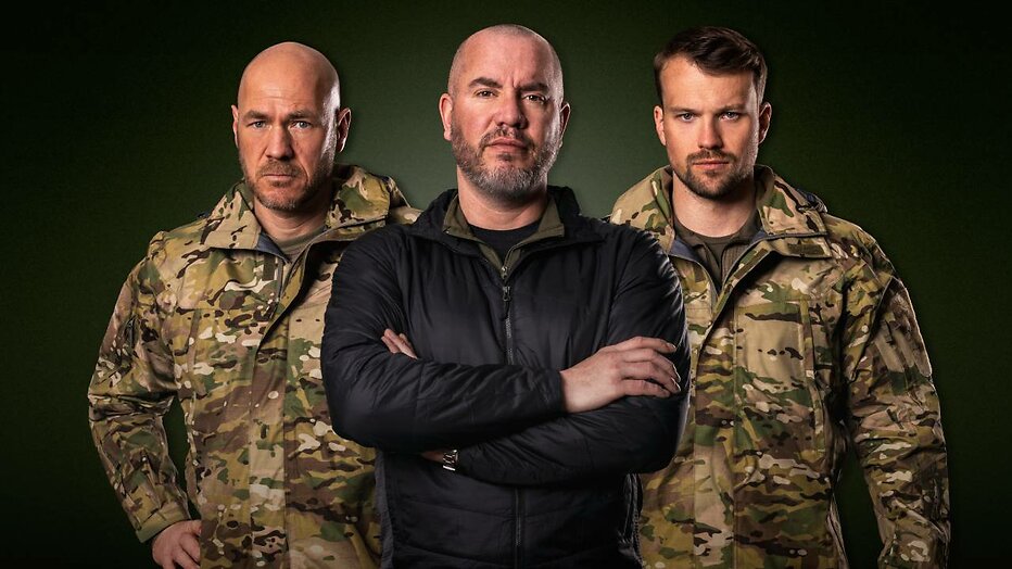 Jeroen van Koningsbrugge en Special Forces Ray en Dai. Jeroen van Koningsbrugge en Special Forces Ray en Dai.