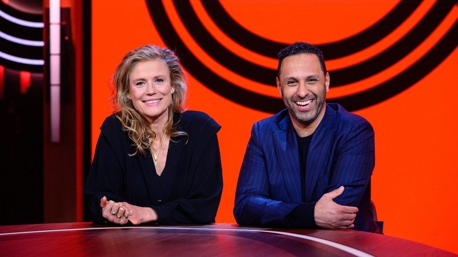 Khalid Kasem en Sophie Hilbrand Khalid Kasem en Sophie Hilbrand