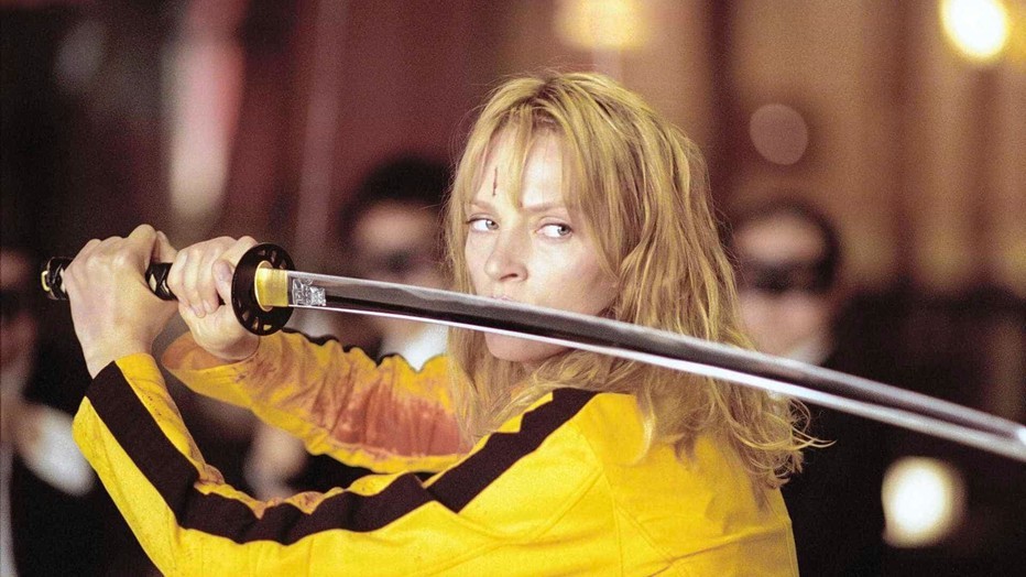 Uma Thurman in Kill Bill: Vol 1. Uma Thurman in Kill Bill: Vol 1.