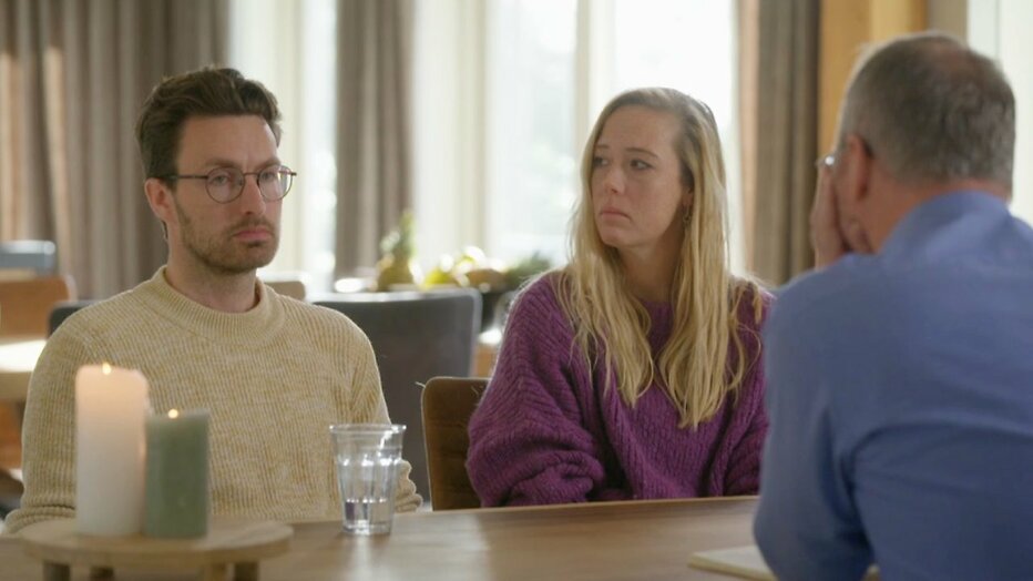 Kim en David in Married at First Sight 2024 Kim en David in Married at First Sight 2024