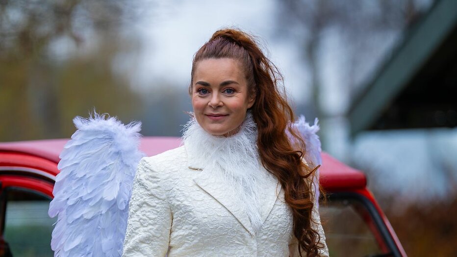 Kim-Lian van der Meij voor De Kerststal van Nederland