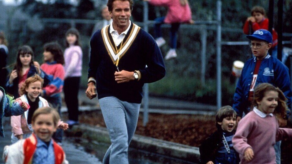 Arnold Schwarzenegger in Kindergarten Cop